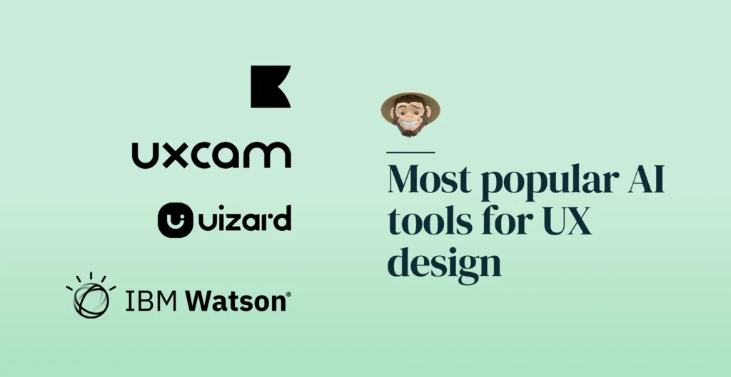 Most popular AI tools for UX design