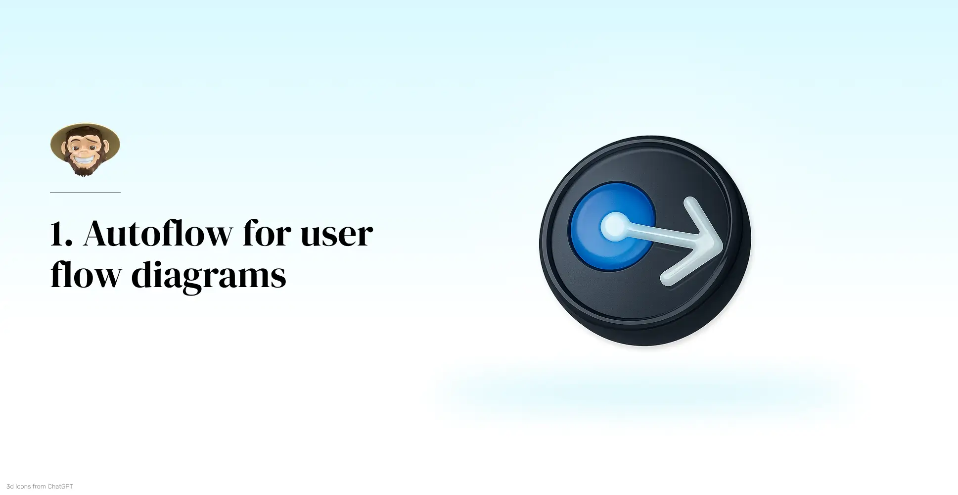 Autoflow for user flow diagrams