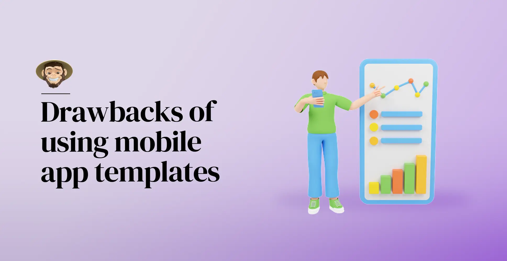 Drawbacks of using mobile app templates
