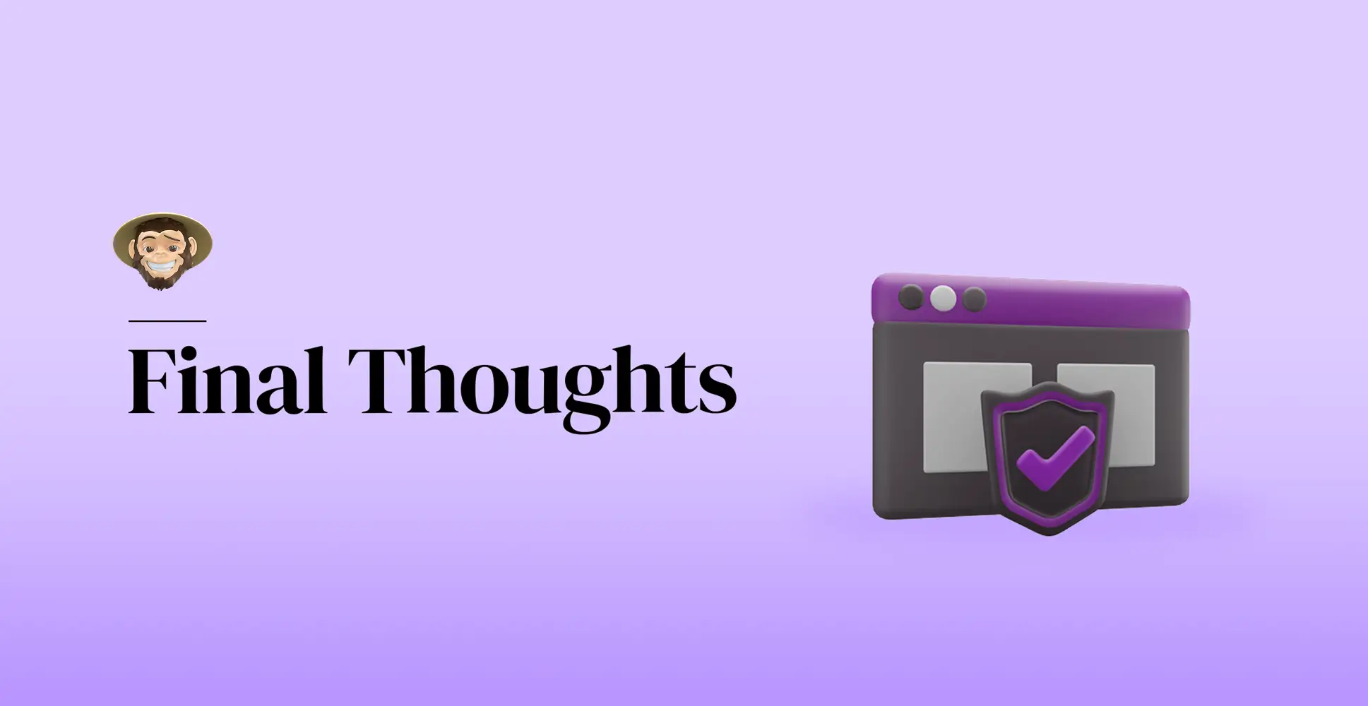 Final Thoughts