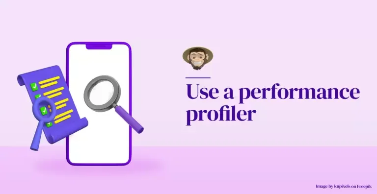 Usar un perfilador de rendimiento