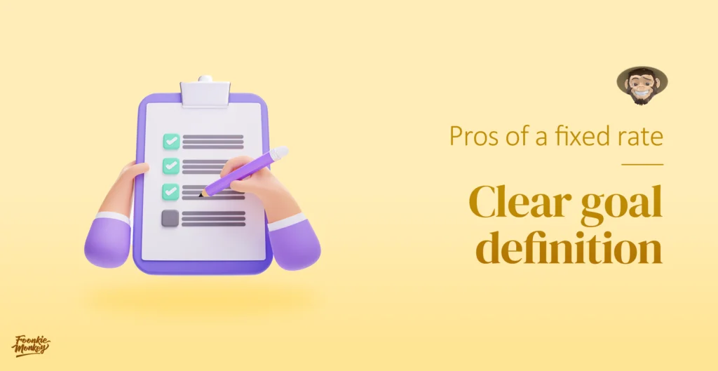 Clear goal definition