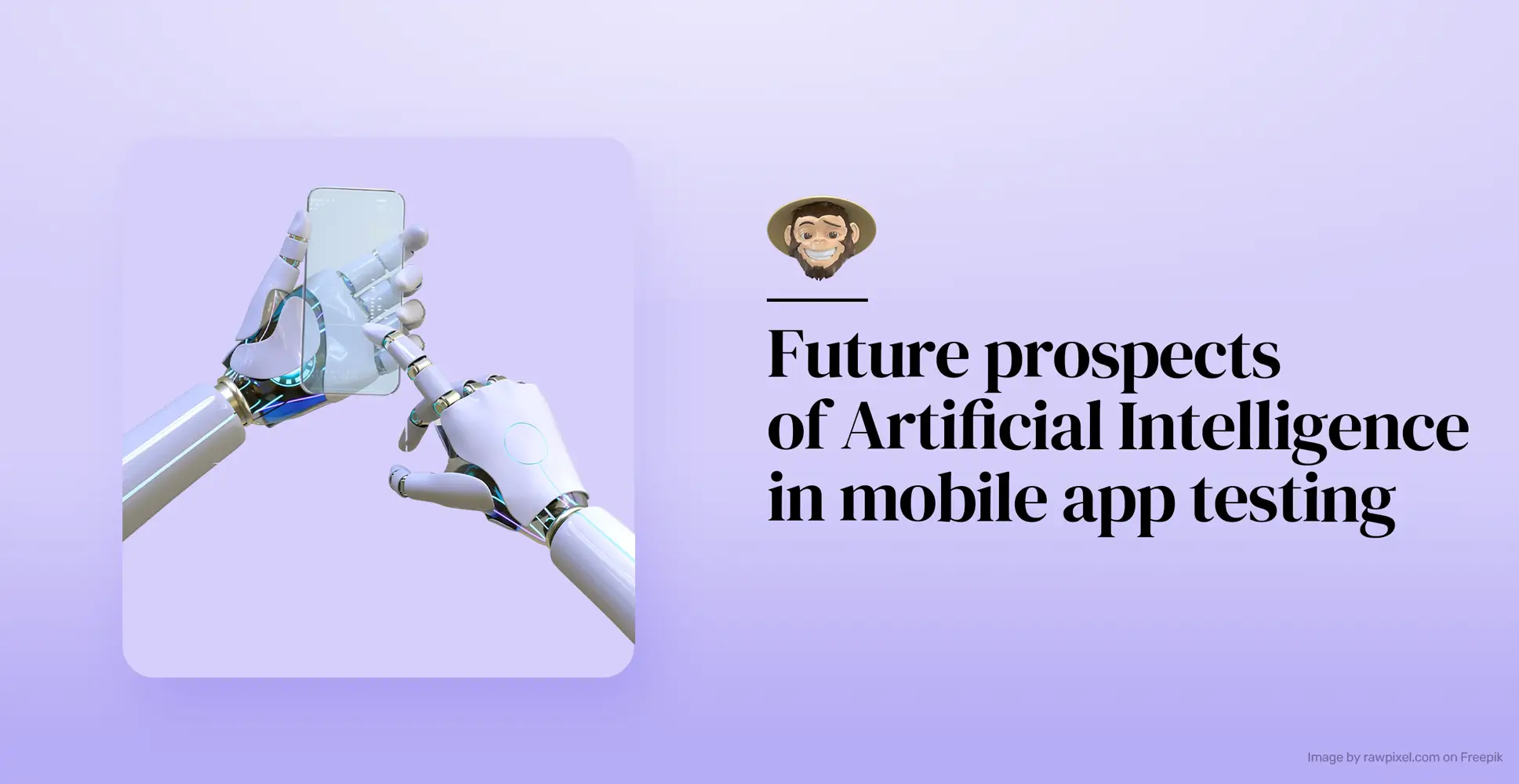 Future prospects of Artificial Intelligence in mobile app testing