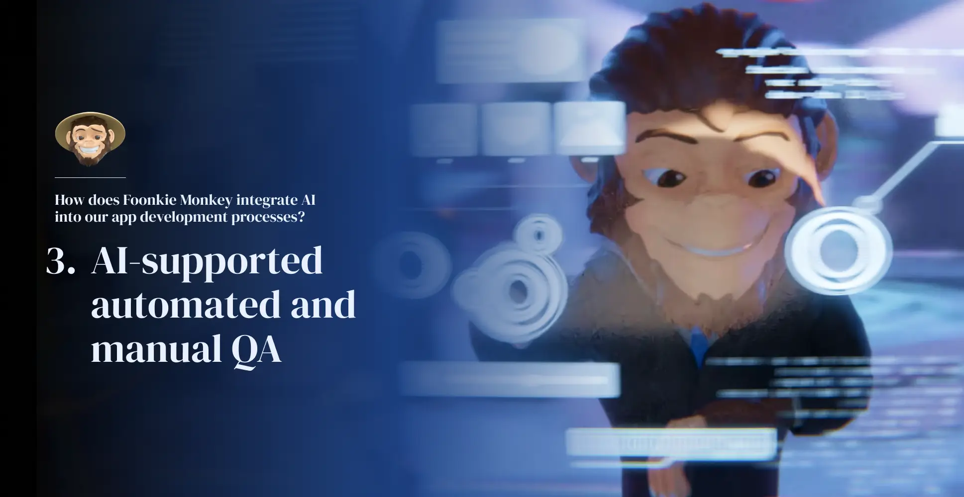 AI-supported automated and manual QA