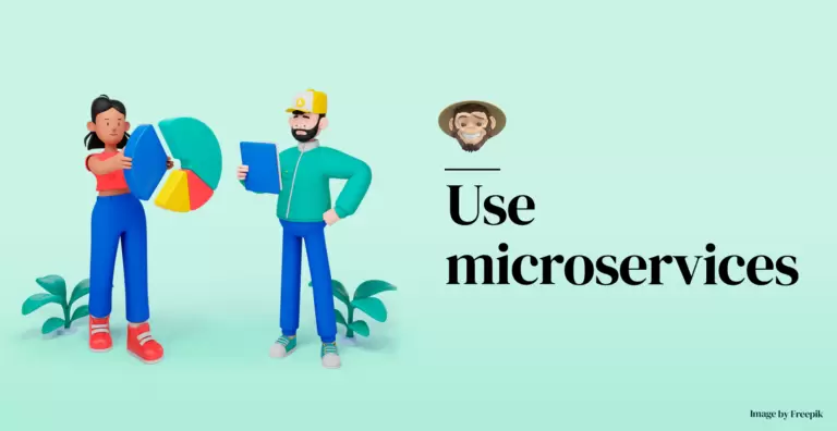 Use microservicios