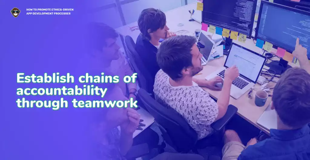 Establecer cadenas de responsabilidad a través del trabajo en equipo