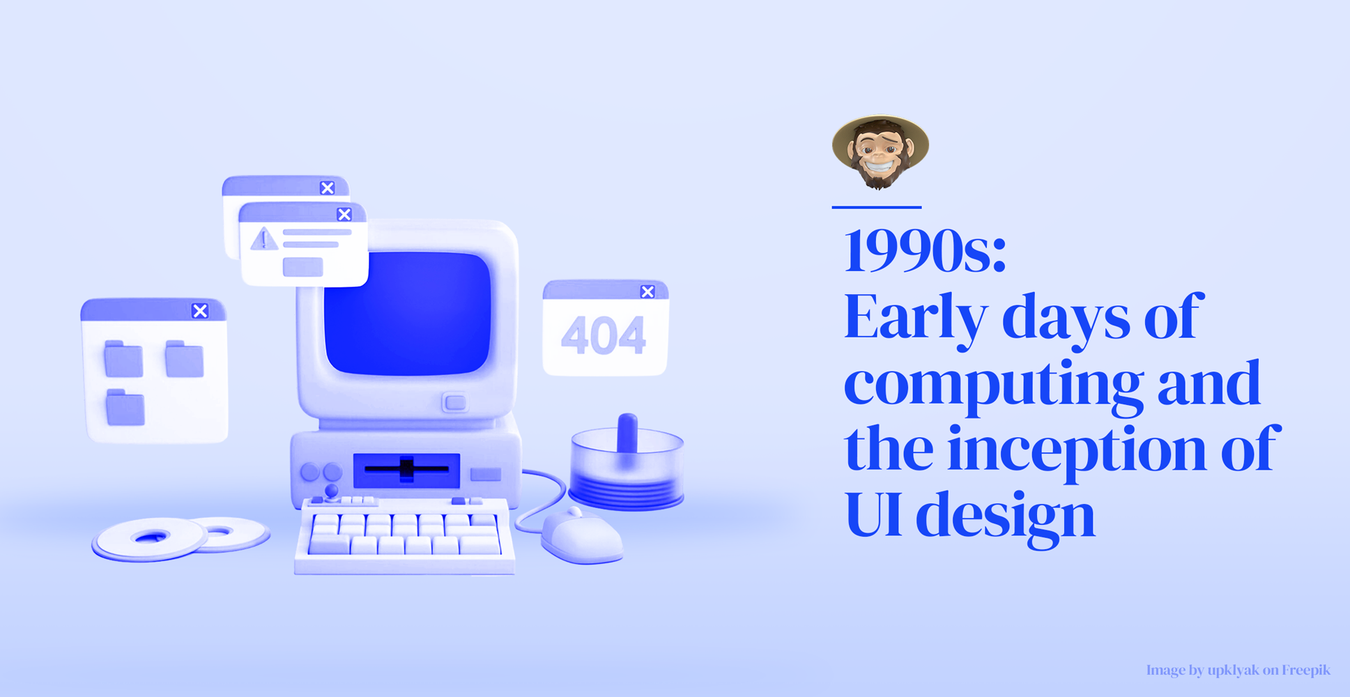 1990s: Early days of computing and the inception of UI design