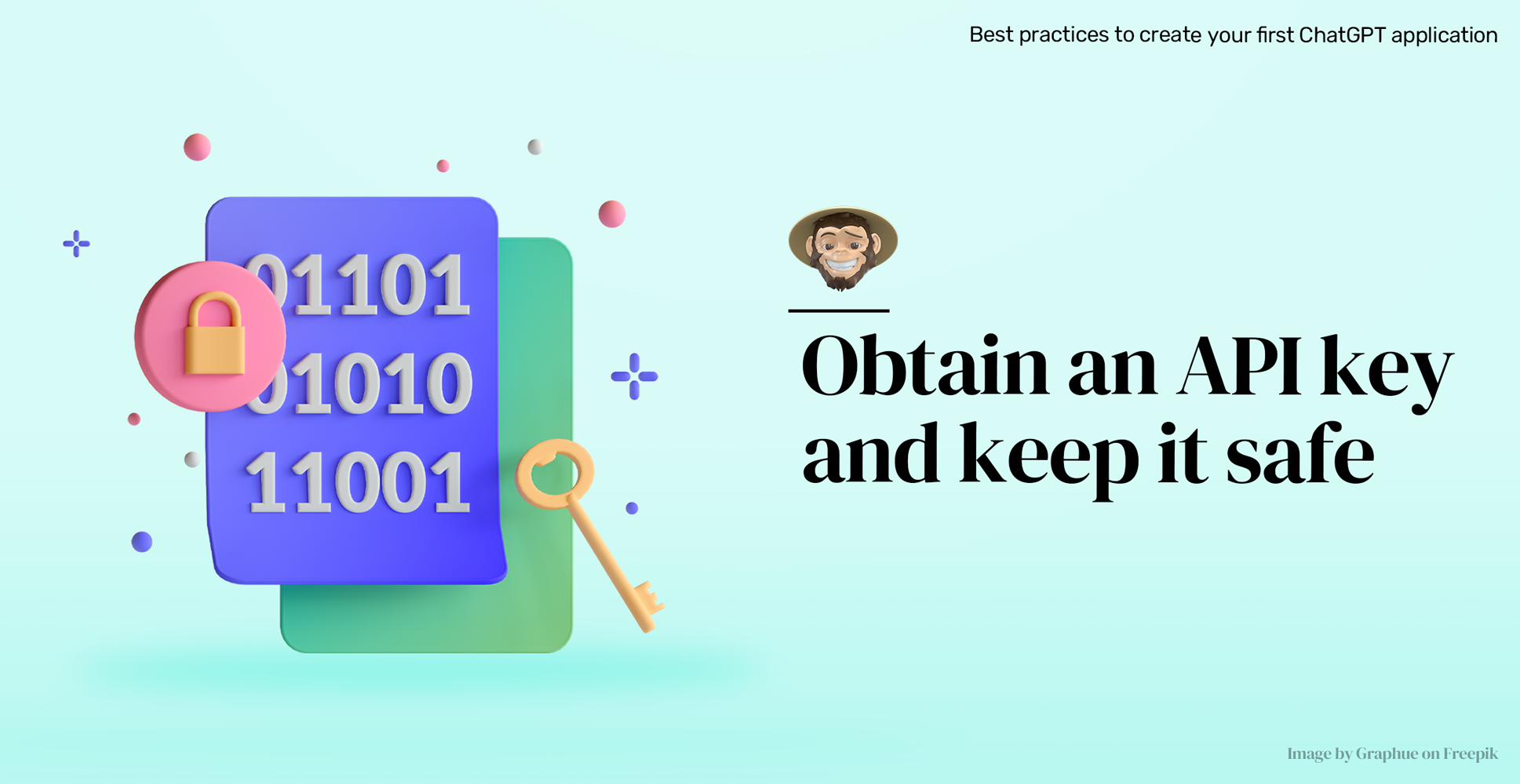 Obtain an API key and keep it safe