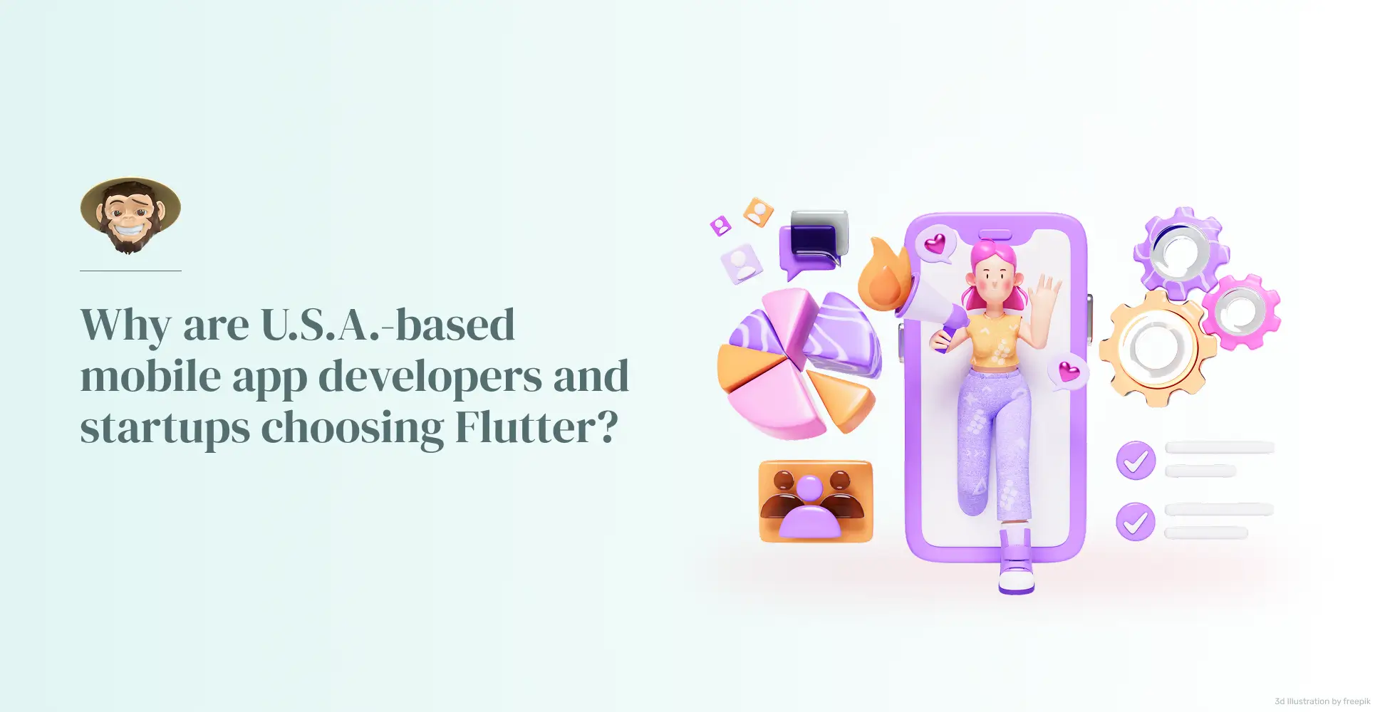 Why are U.S.A.-based mobile app developers and startups choosing Flutter?