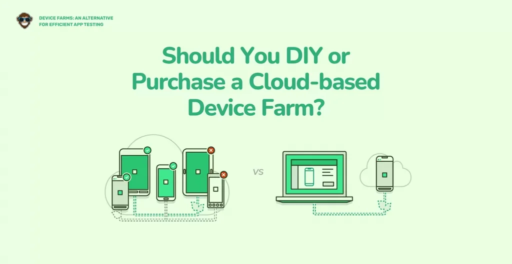 ¿Debería hacerlo usted o comprar una granja de dispositivos en la nube?