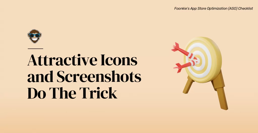 Atractivos iconos y capturas de pantalla hacen el truco