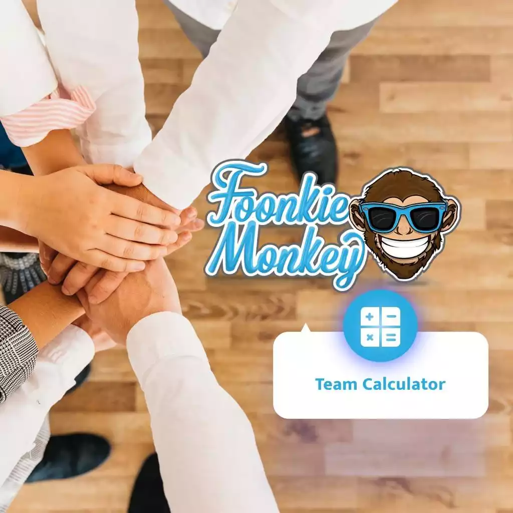 Foonkie Monkey - Team calculator