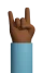Icono de una mano arriba