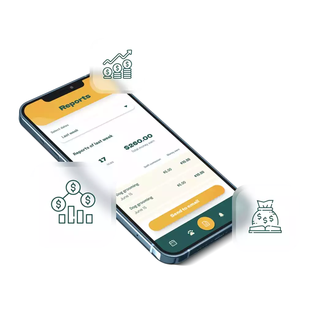 Celular-Pet Grooming app