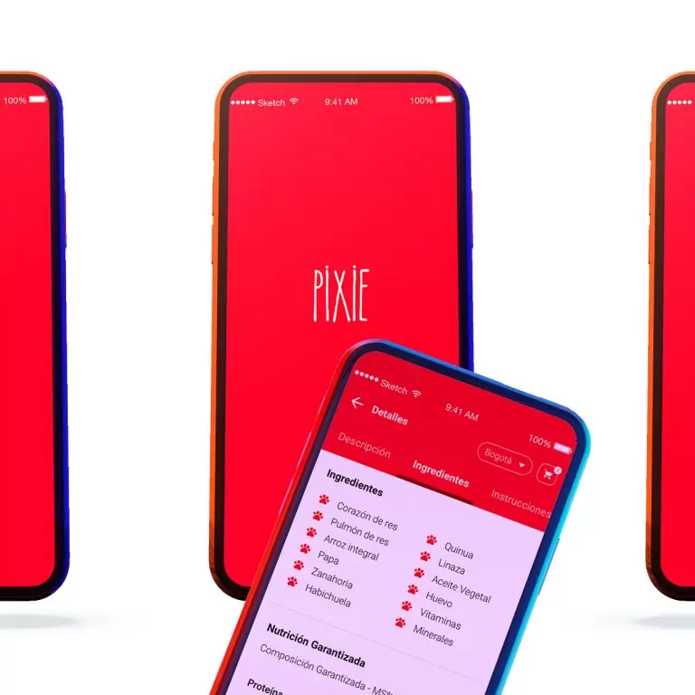 UI + UX - Pixie Pet