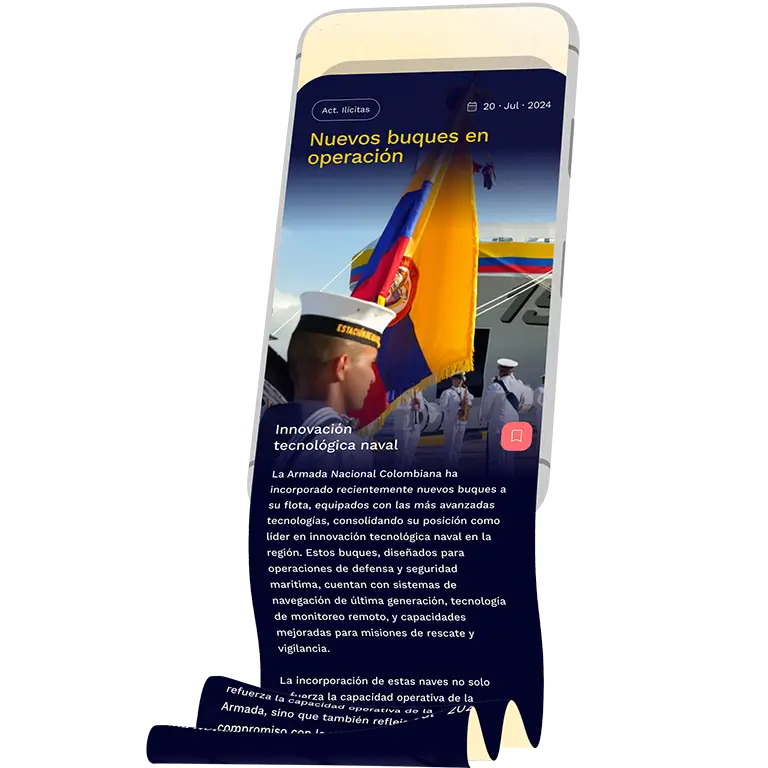 Desarrollo de software - Armada Nacional de Colombia