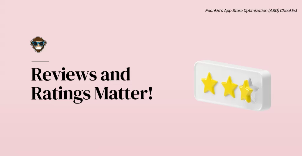 Reviews and Ratings Matter!