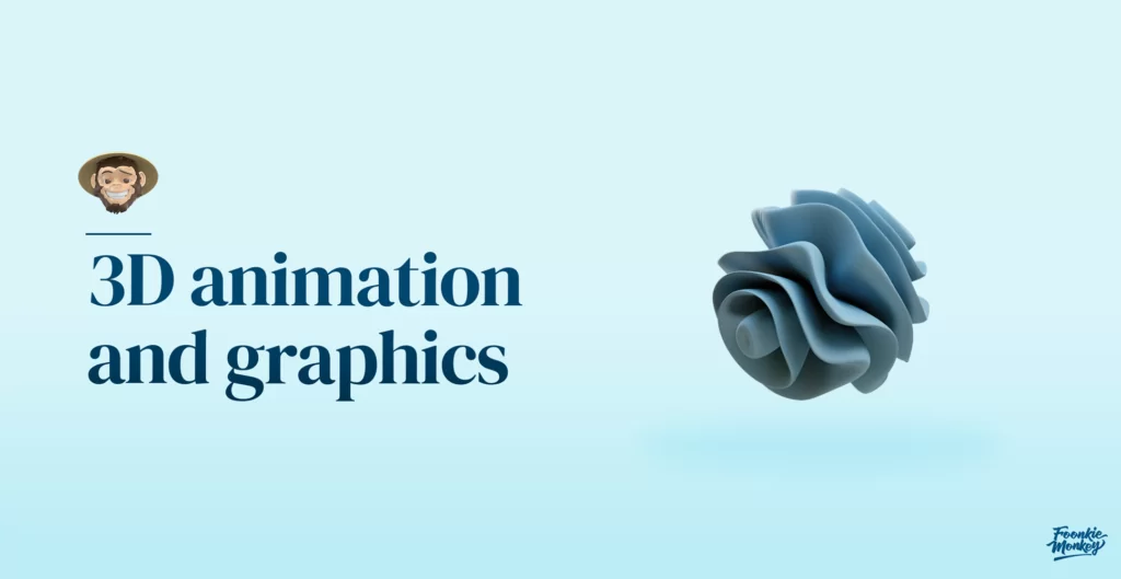 3D animation and graphics